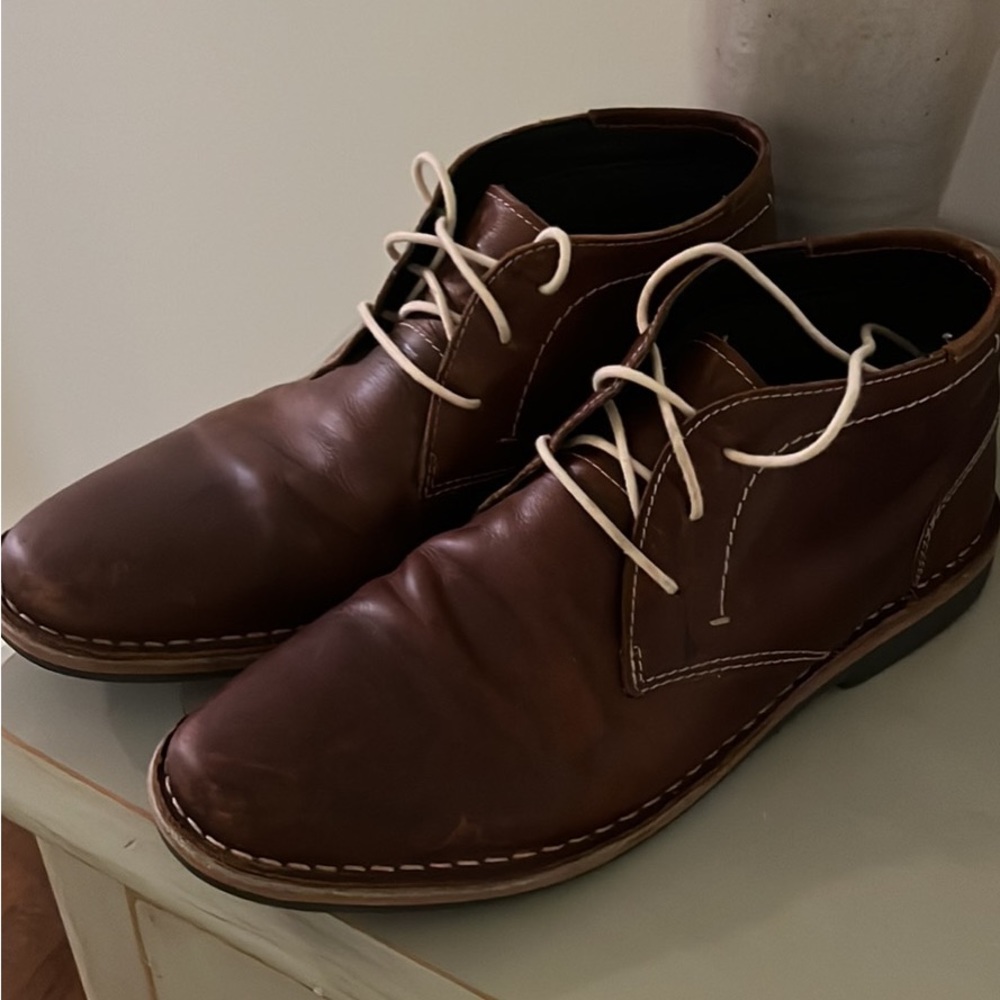 Steve Madden leather boots size 8.5